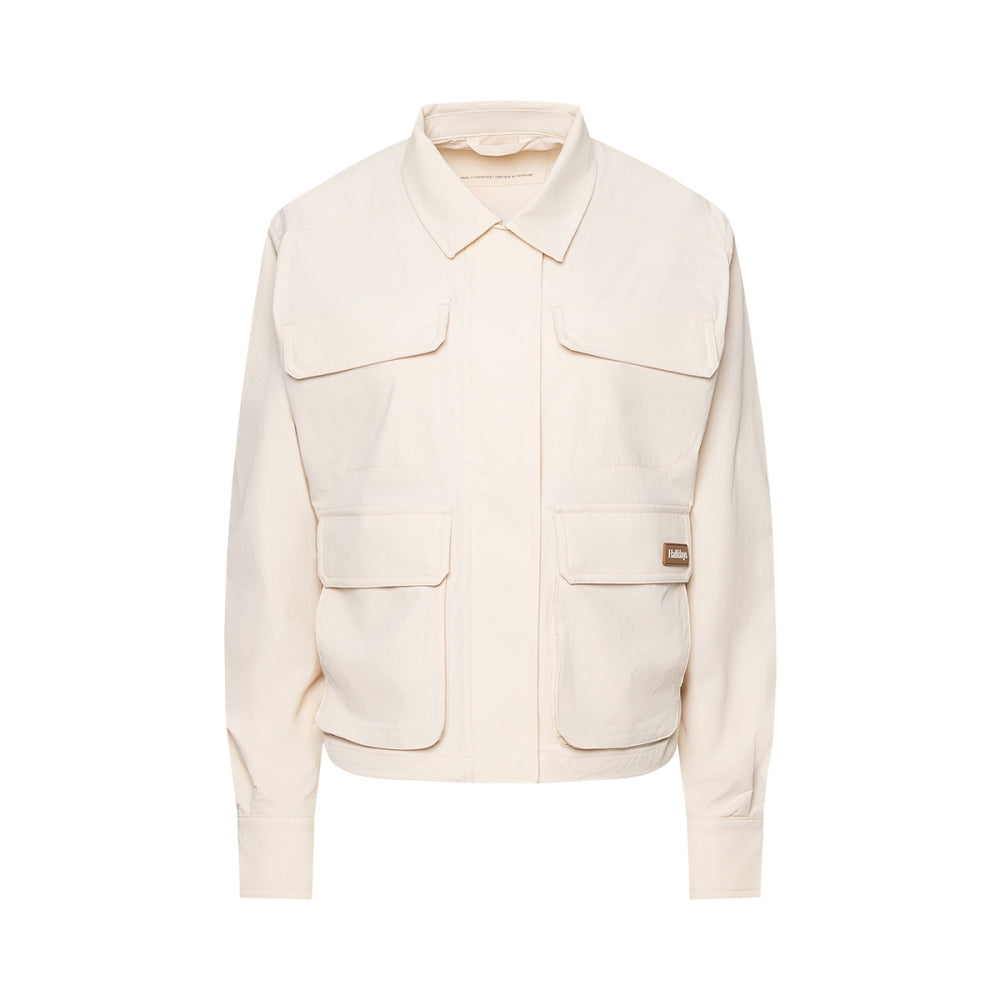 Halfdays Nan Field Jacket Midlayer in White Color