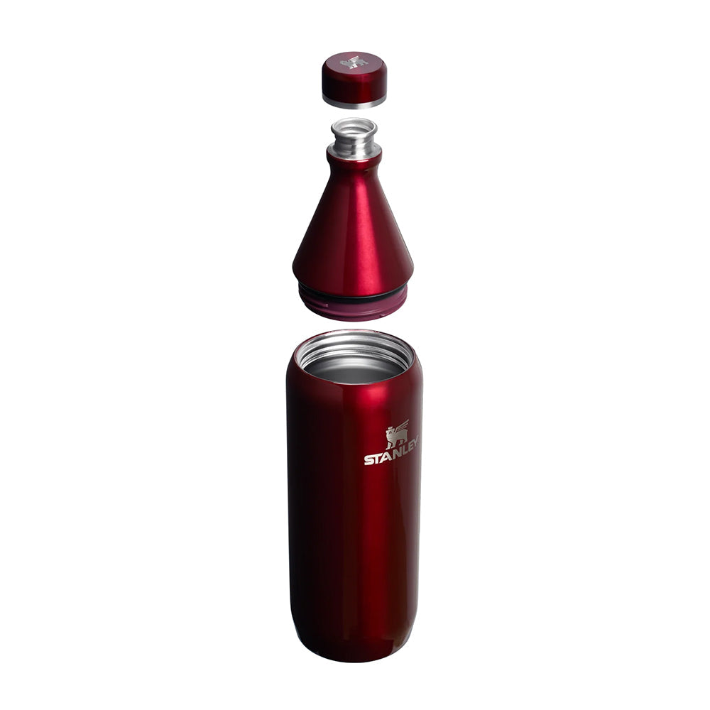 Stanley Cup 20Oz All Day Slim Bottle Water Bottles in Red Color