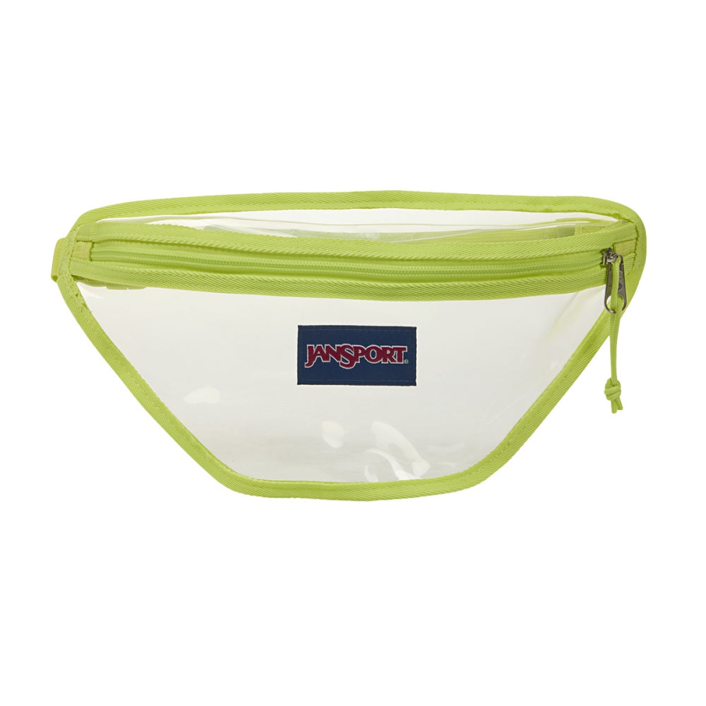 Jansport Clear Waistpack Bags in Green Color