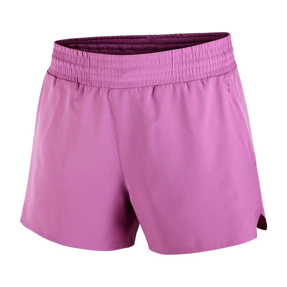 Salomon Shkout Core Shorts 4 W Shorts in Purple Color