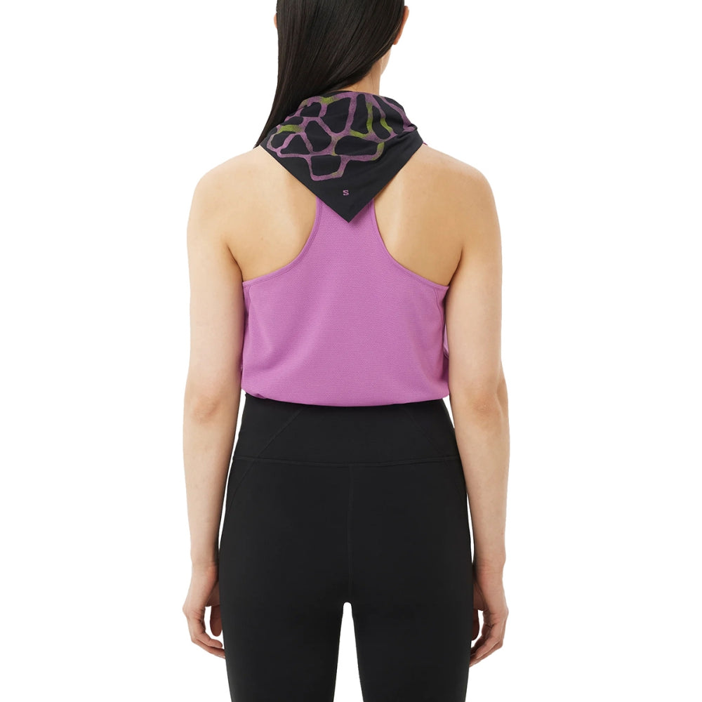 Salomon Shkout Core Tank W Tops in Purple Color