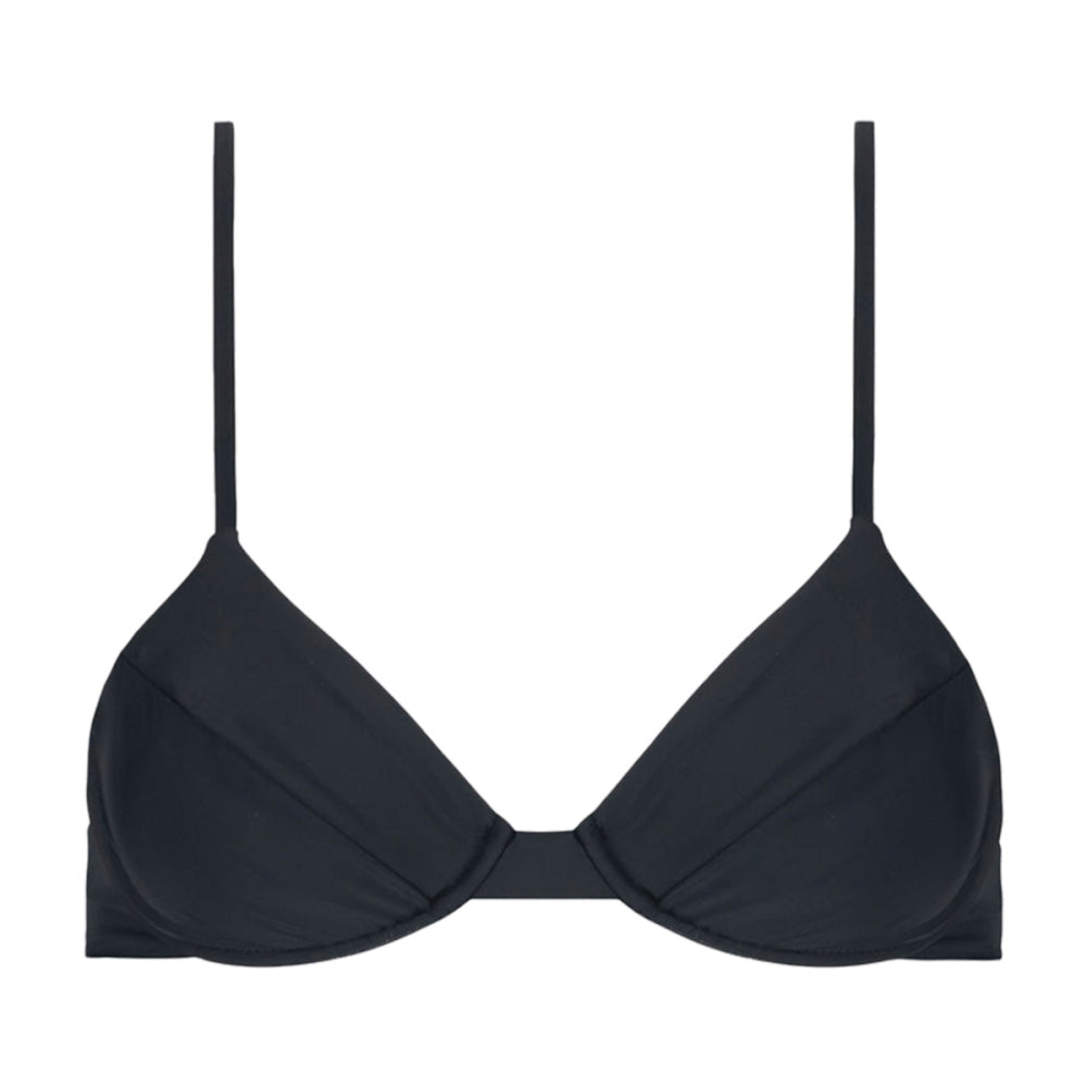 Vyb Nova Underwir Top Swimsuits in Black Color
