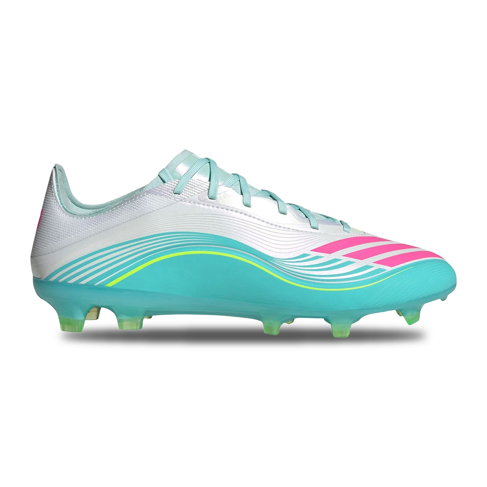 Adidas F50 Messi Pro FG Soccer Cleats in White Color