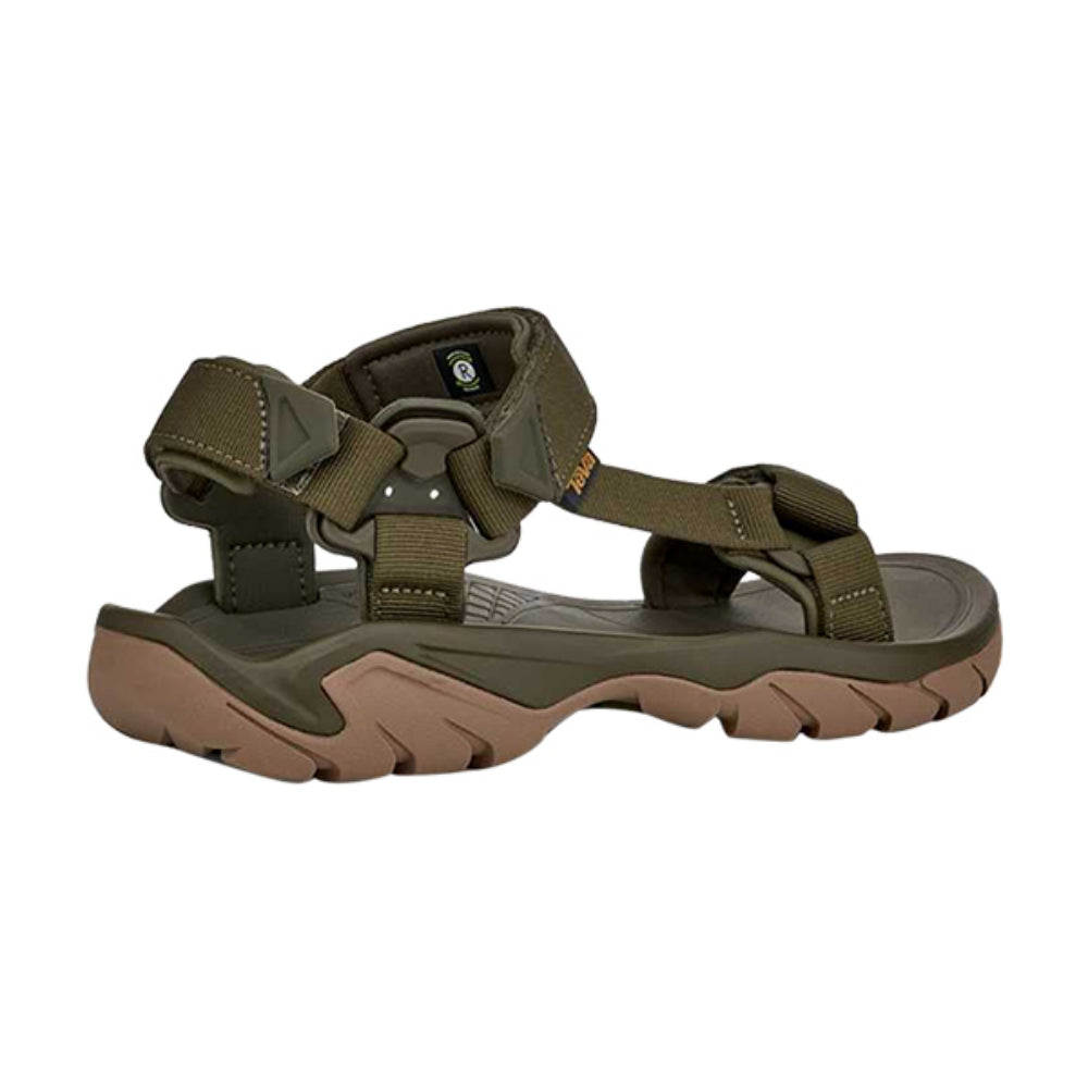 Teva M Terra Fi 5 Universal Sandals in Green Color