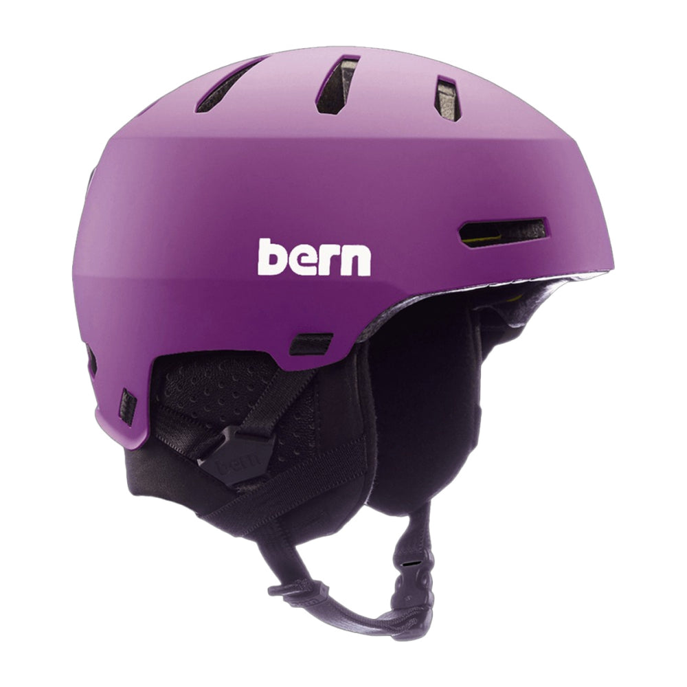 Bern Macon 2.0 Mips Skiing & Snowboarding Helmets in Purple Color