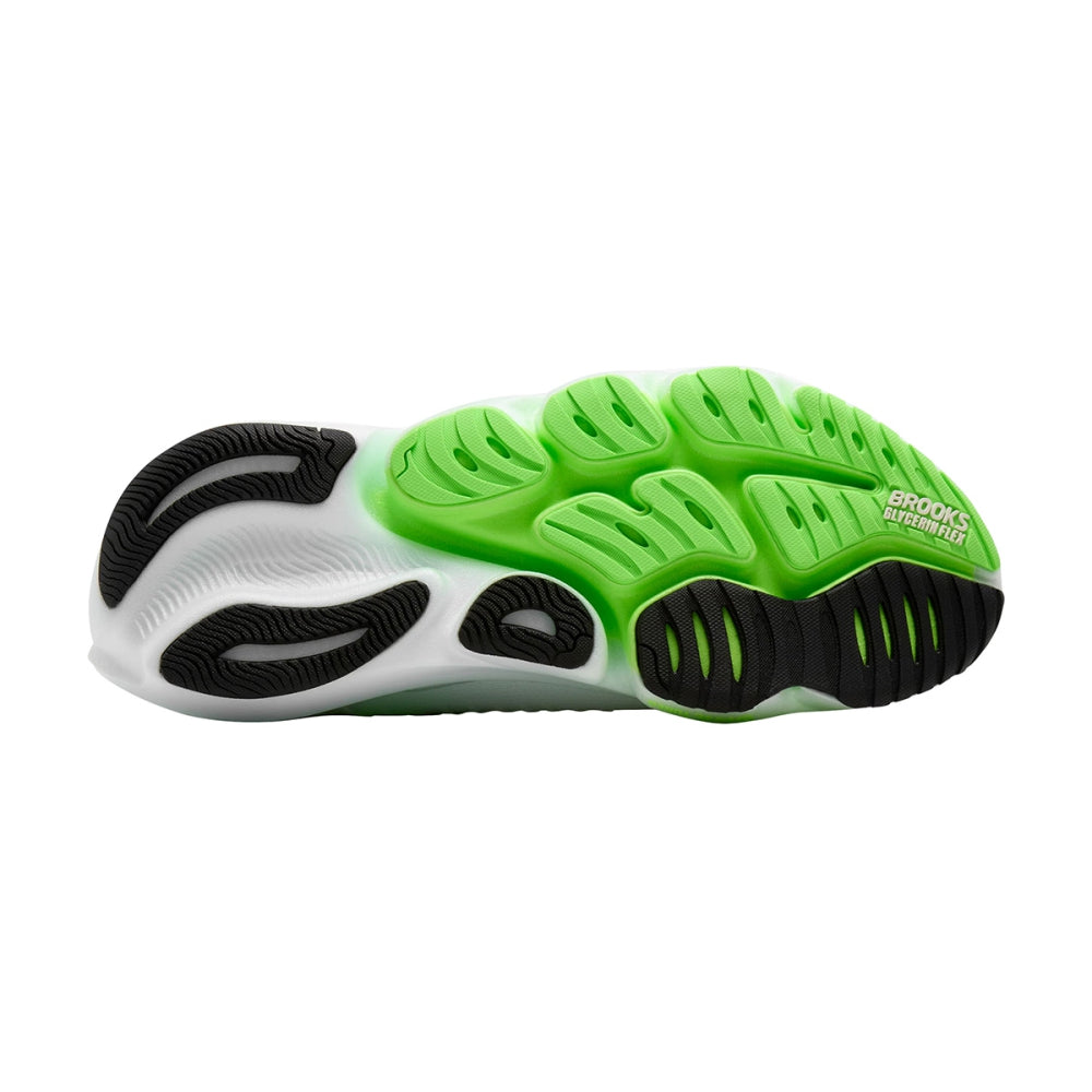 Brooks Glycerin Flex Running Shoes in White Color