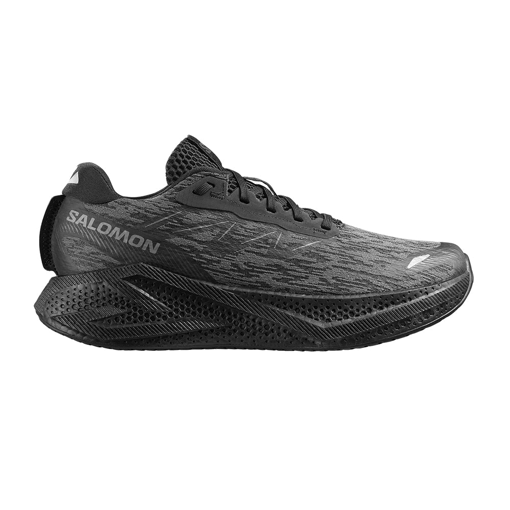 Salomon Mens Aero Glide 4 Running Shoes in Black Color