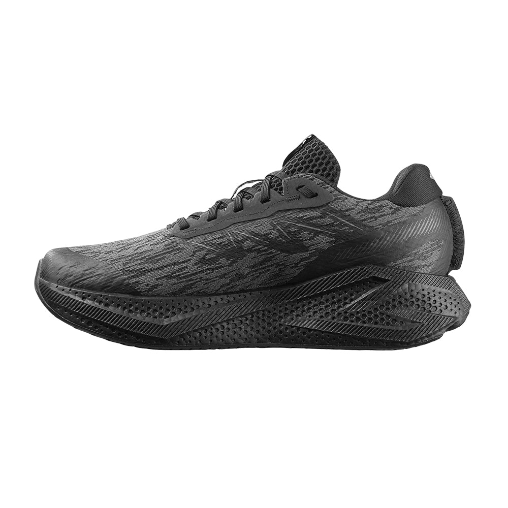 Salomon Mens Aero Glide 4 Running Shoes in Black Color