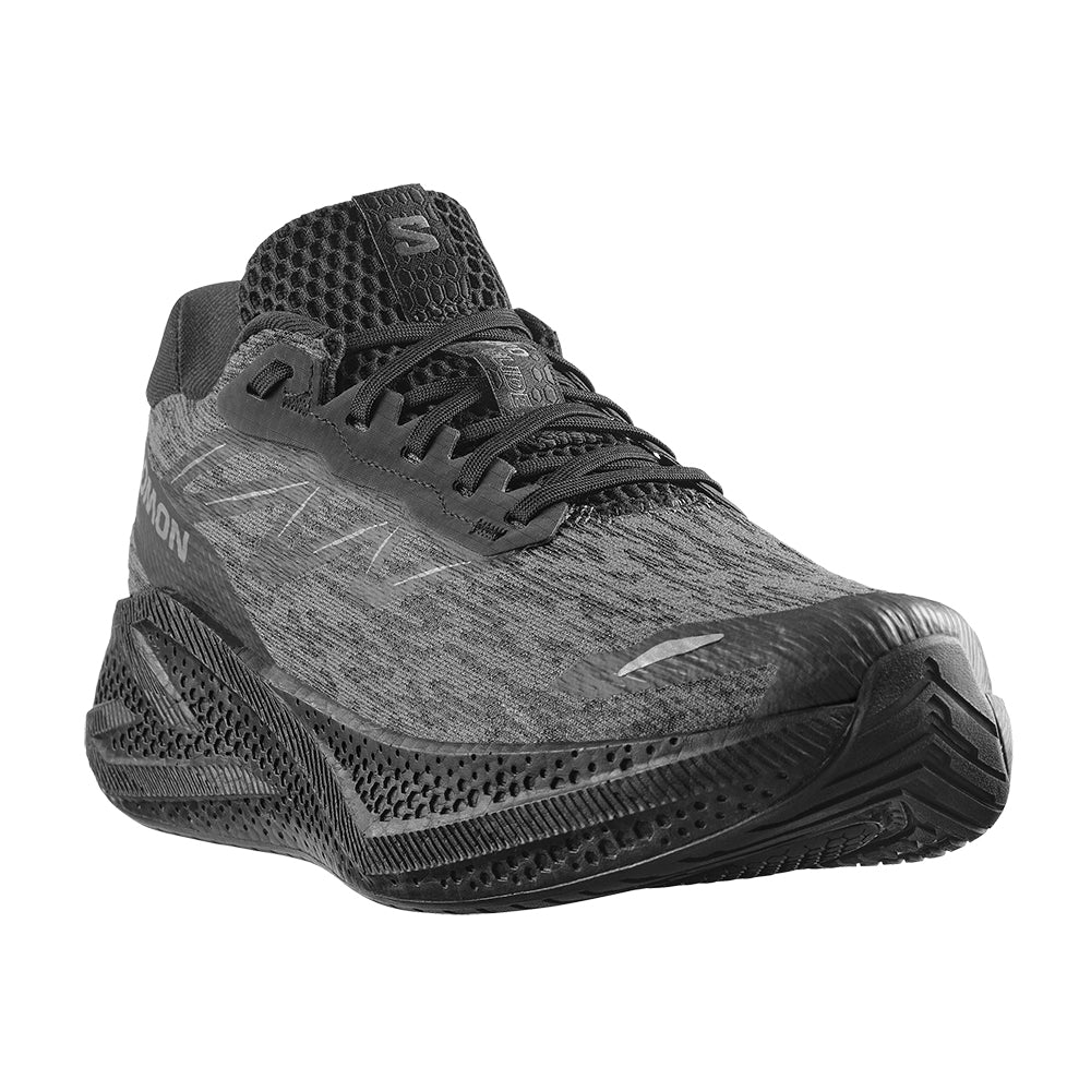 Salomon Mens Aero Glide 4 Running Shoes in Black Color