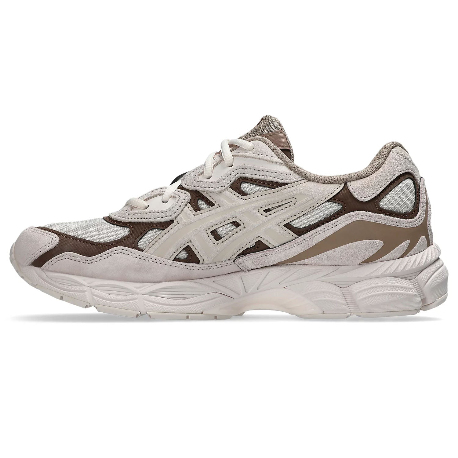 Asics Unisex GEL-Nyc Sneakers in Brown Color