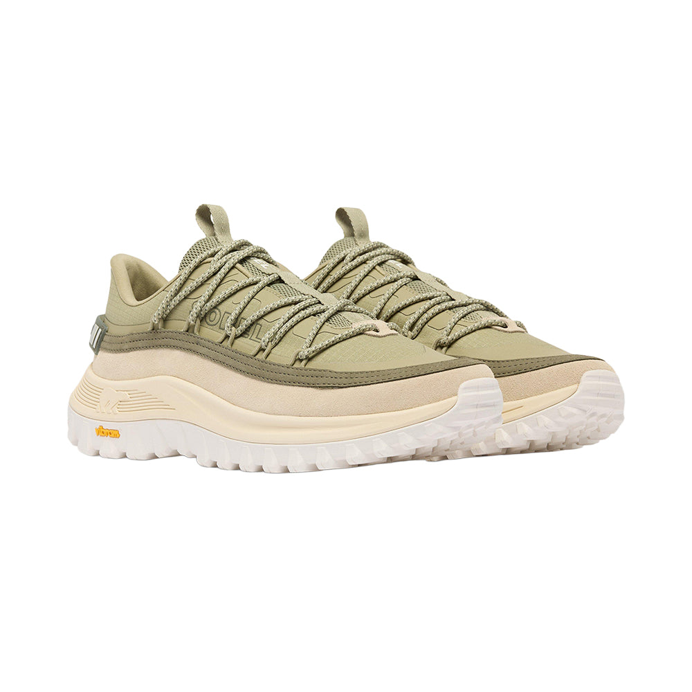 Sorel Mens Callsign Horizon Low Casual Shoes in Green Color