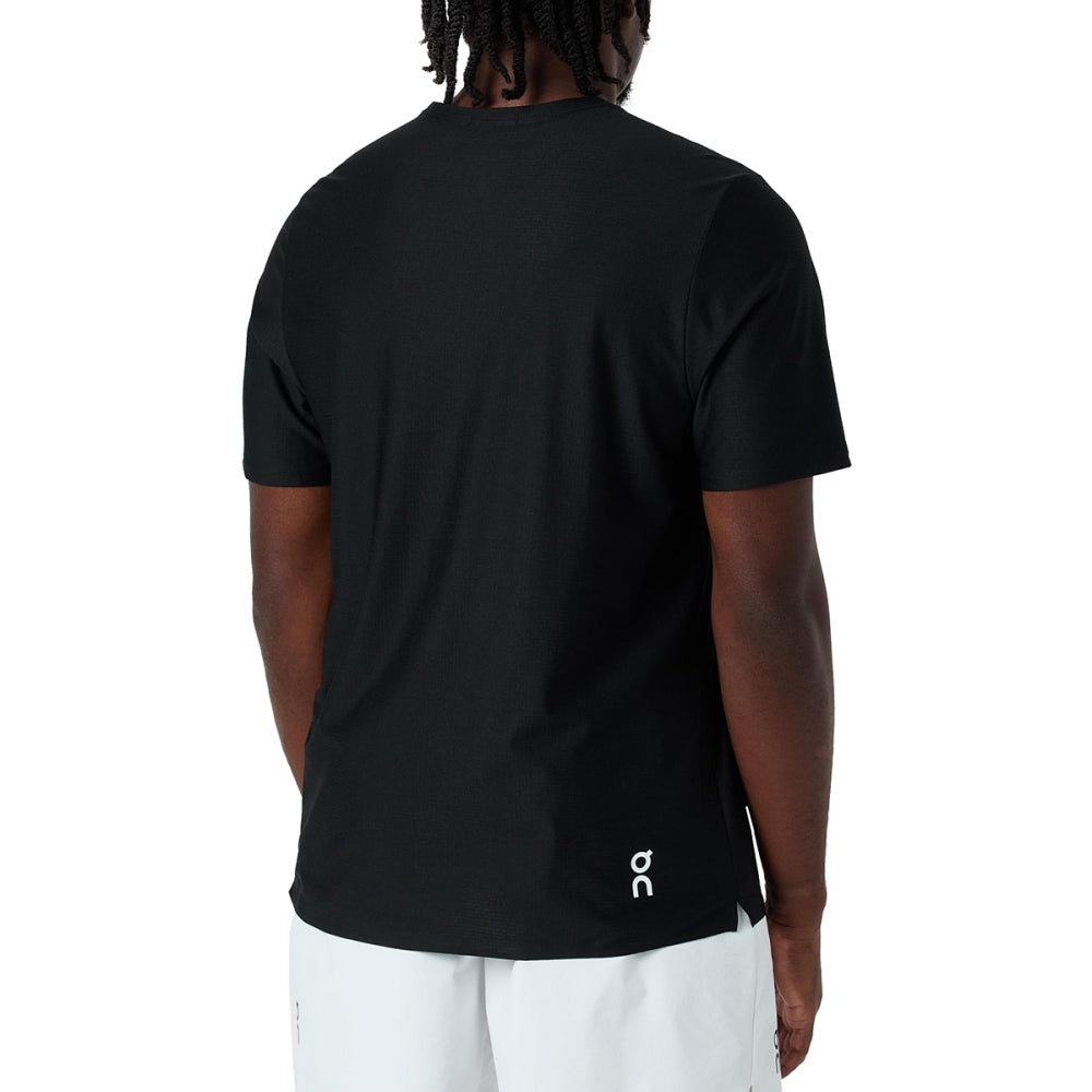 On Mens Court T 2 Tops in Black Color