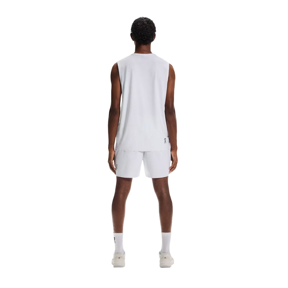 On Mens Court Tank 2 Tops in White Color