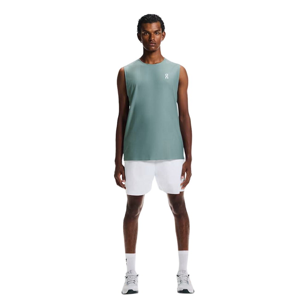 On Mens Court Tank 2 Tops in Green Color