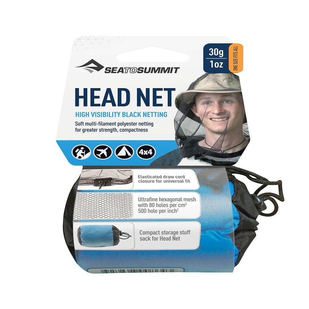 Sea To Summit Mosquito Head Net W/Is Hats in Black Color