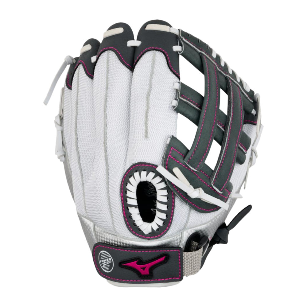 Mizuno Kids 11.50 Prospect Glove Softball Gloves in White Color