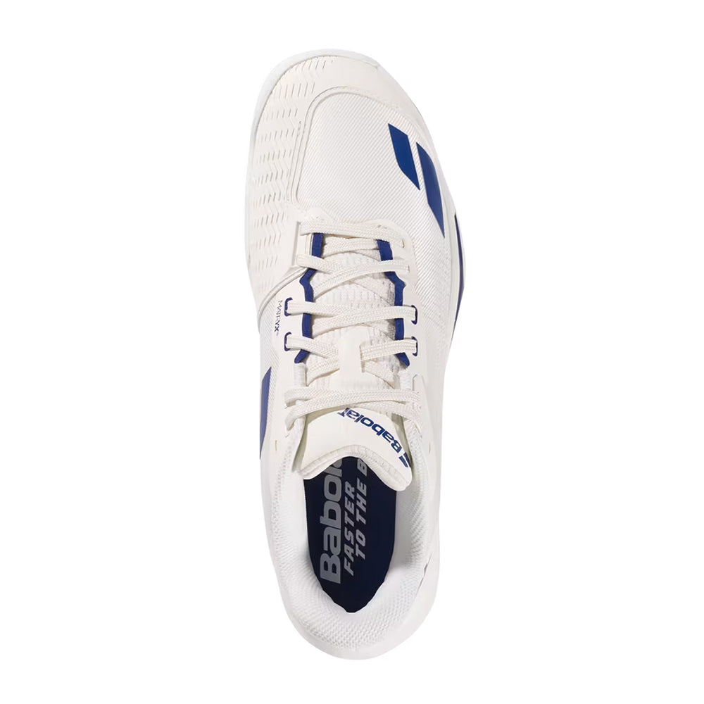 Babolat Mens Jet Mach 4 AC M Tennis Shoes in White Color
