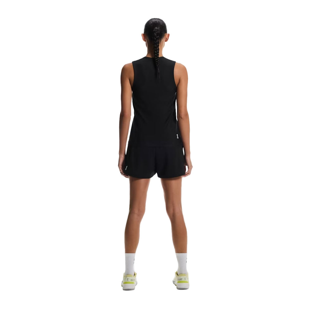 On Womens 3 In Court Short 2 In 1 Shorts in Black Color