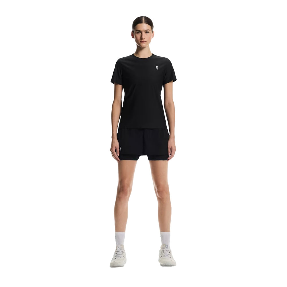 On Womens Court T 2 Tops in Black Color
