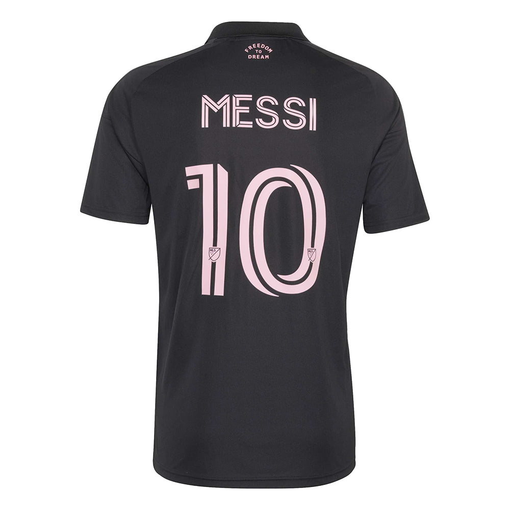 Adidas IMCF Messi away Jersey Fan Apparel in Black Color