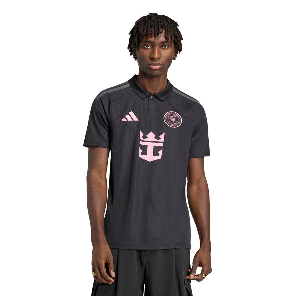 Adidas IMCF Messi away Jersey Fan Apparel in Black Color