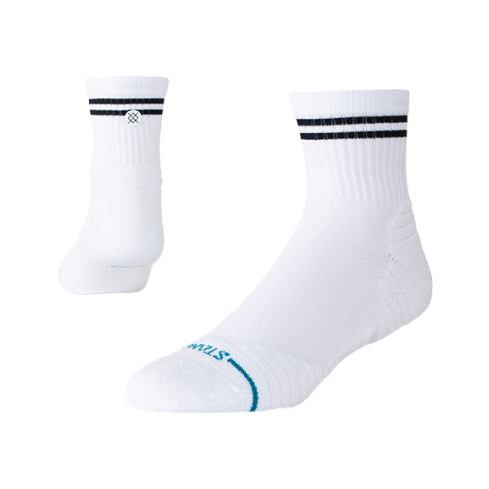 Stance Lined Up Mid Quarter Golf Accessories in White Color