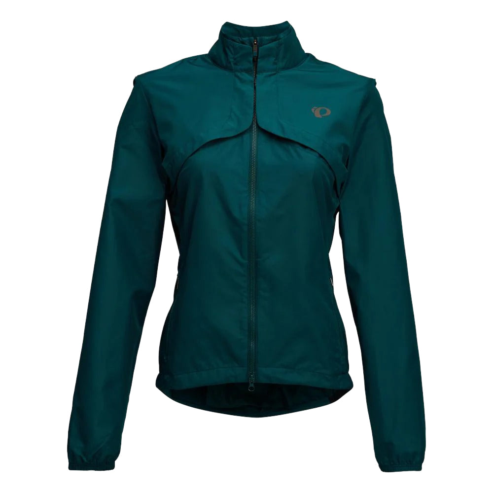 Pearl Izumi W Quest Convert Jacket Cycling Jackets in Green Color