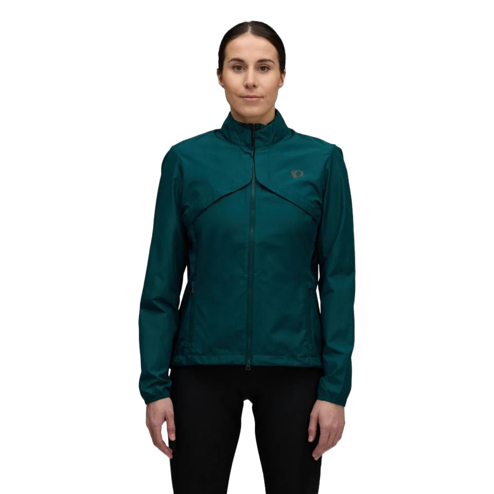 Pearl Izumi W Quest Convert Jacket Cycling Jackets in Green Color
