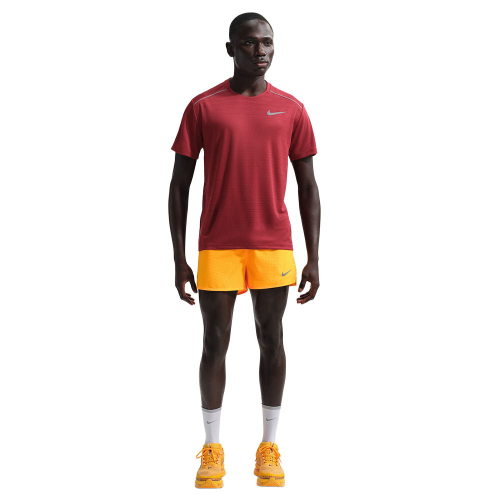 Nike M Fast Short in Orange Color