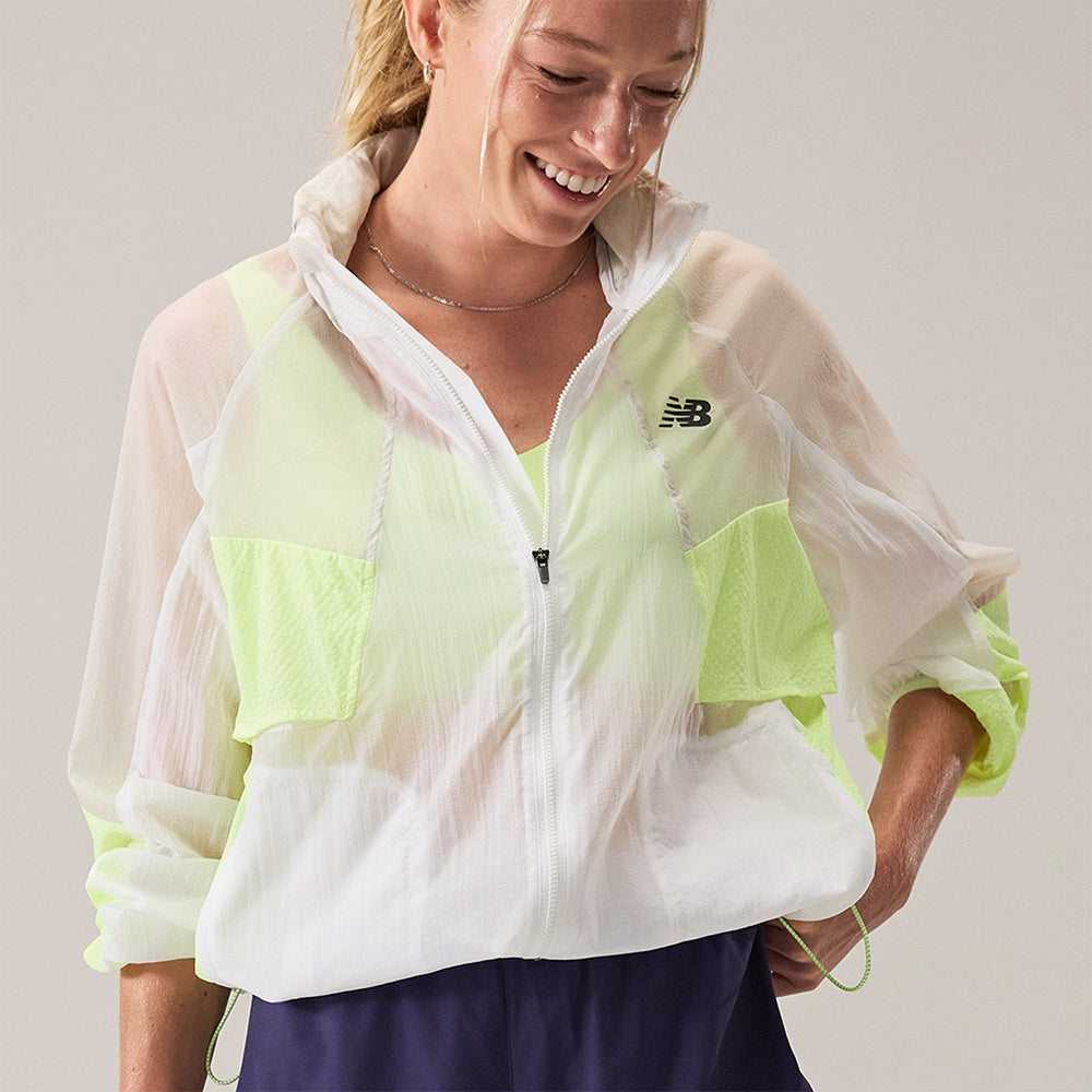 New Balance Rc Jacket Running Jackets in White Color