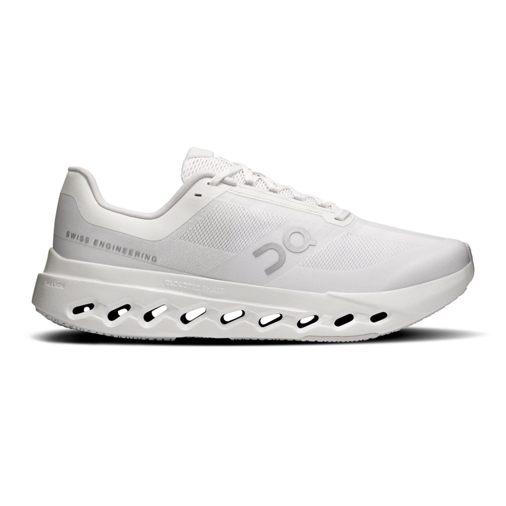 On M Cloudsurfer Next Running Shoes in White Color