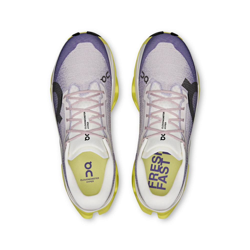 On M Cloudmonster 3 Hyper Running Shoes in Green Color