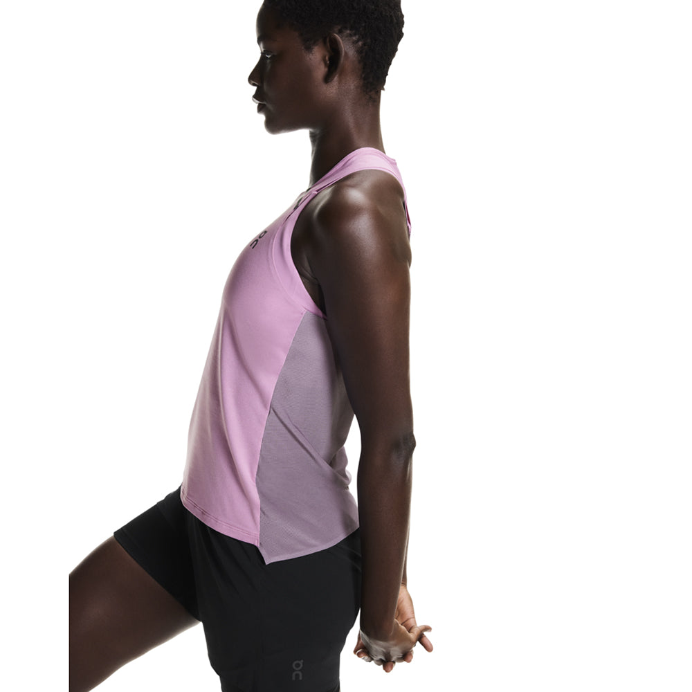 On W Performance Tank Tops in Blue Color