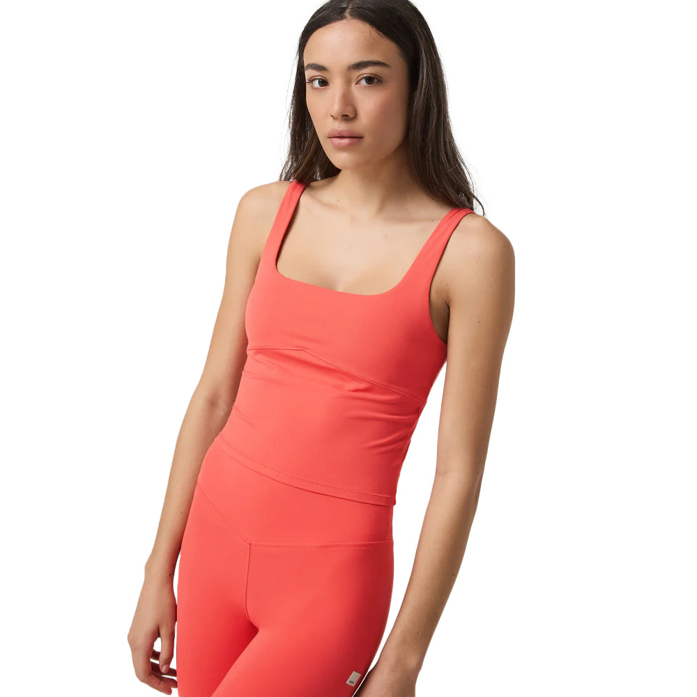 Vuori W Alltheform Tank Tops in Orange Color