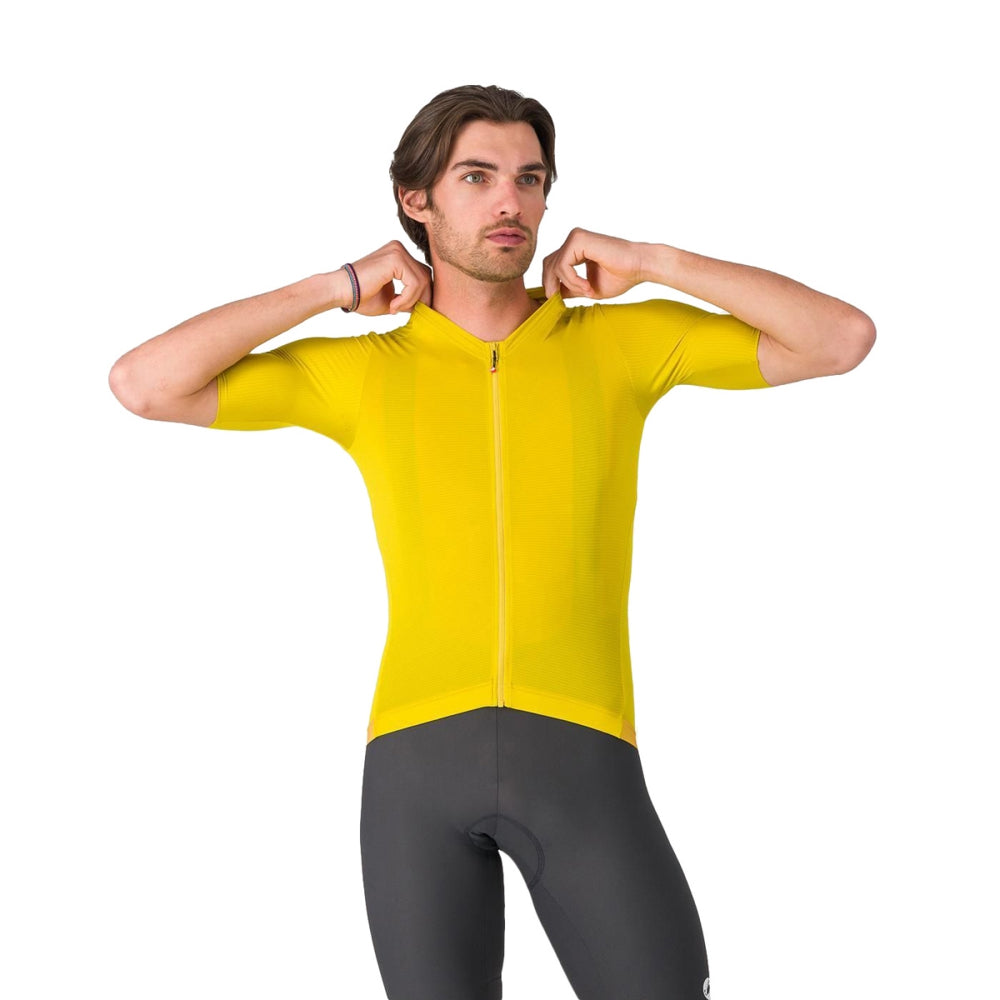 Castelli Espresso 2 Jersey in Yellow Color