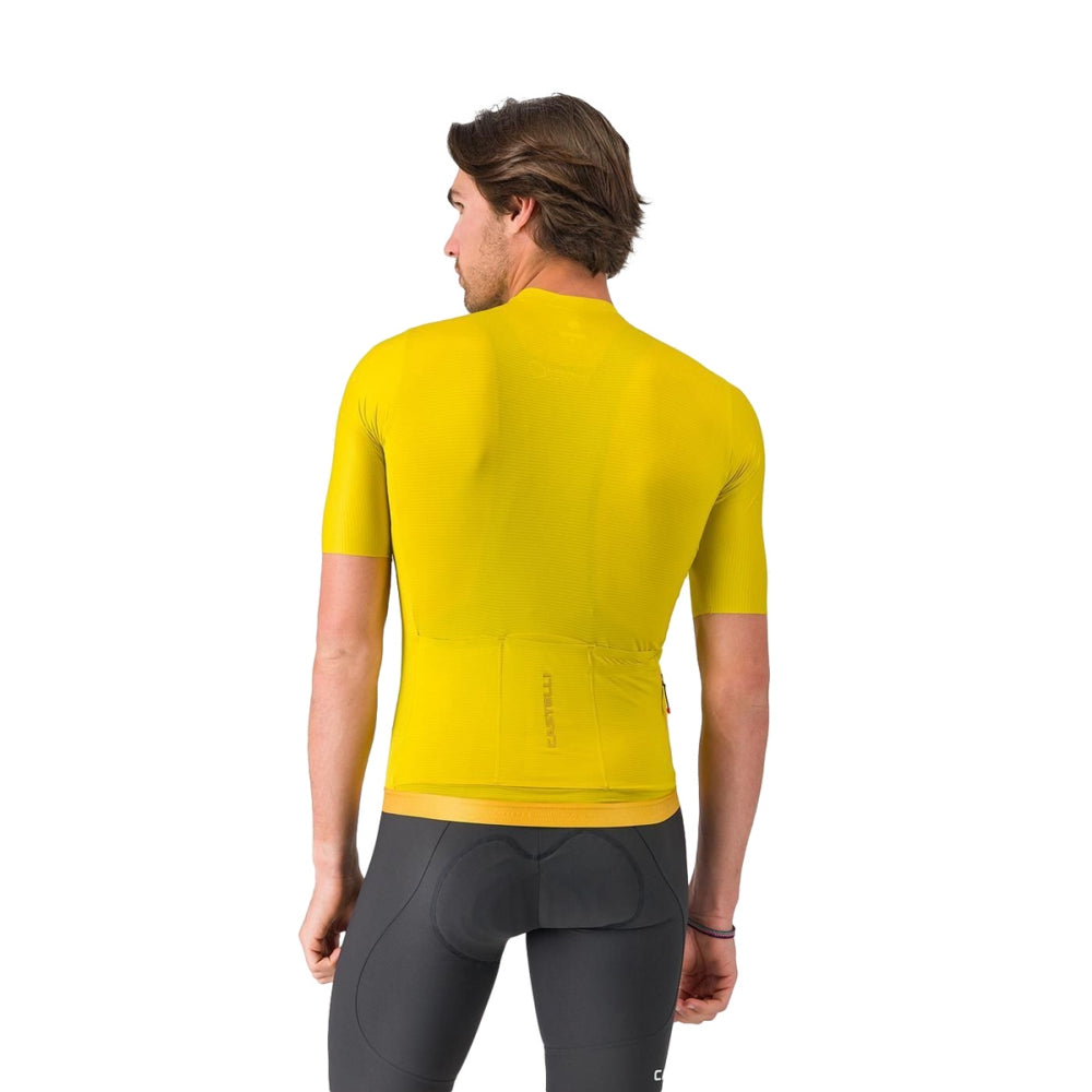 Castelli Espresso 2 Jersey in Yellow Color