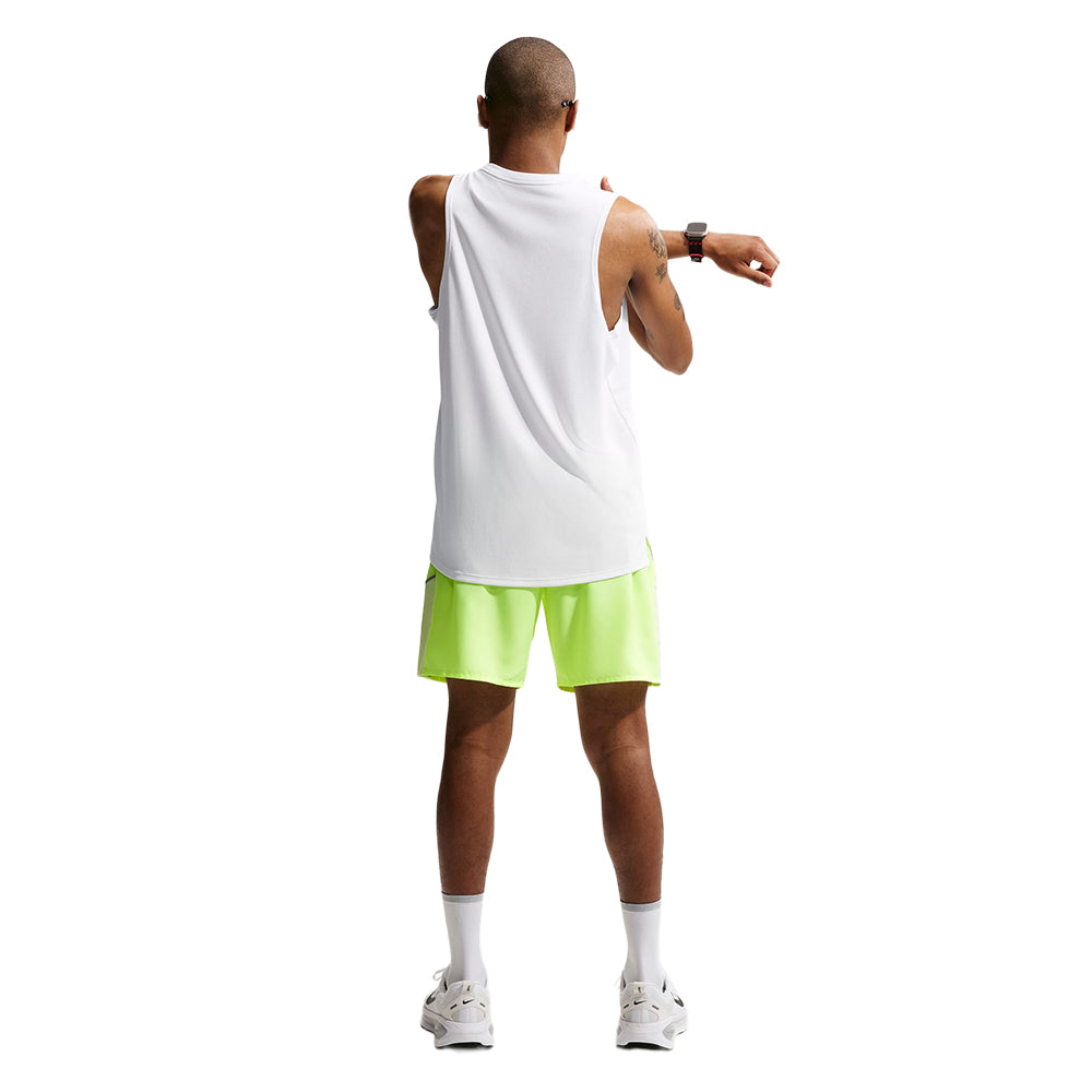 Nike M Miler Df Run Tank Top in White Color