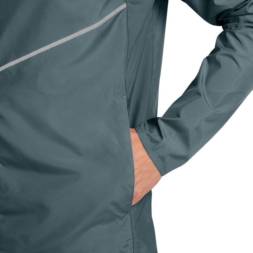 Nike M Miler UV Rpl Run Jckt Running Jackets in Green Color