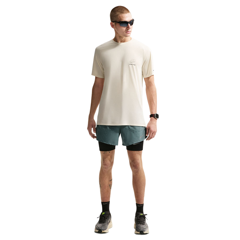 Nike M Df Stride 5In Bf Short in Green Color