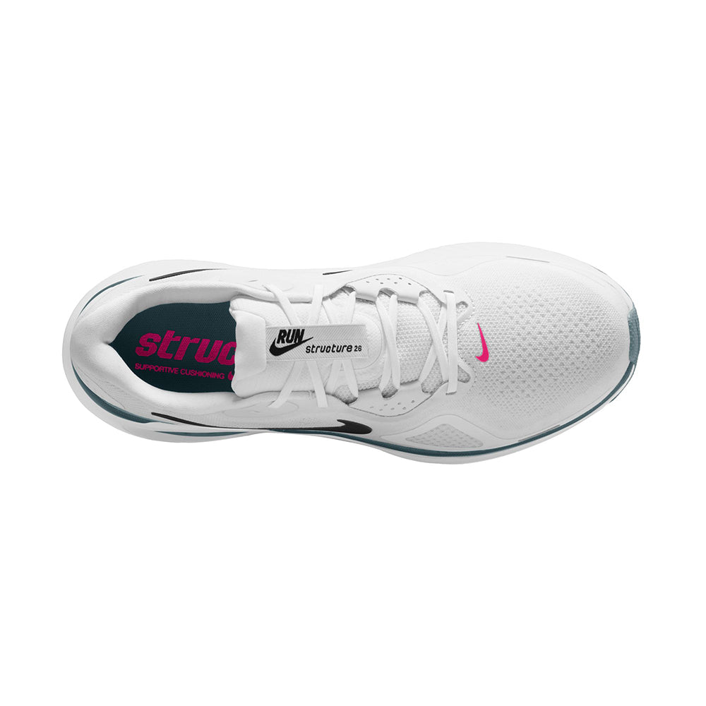 Nike M Structure 26 Running Shoes in White Color
