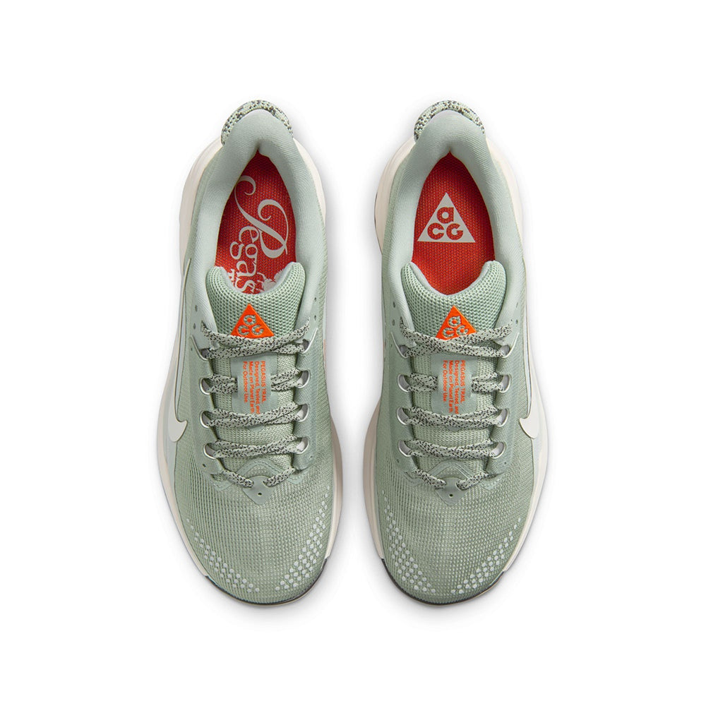 Nike W Acg Pegasus Trail Running Shoes in Green Color