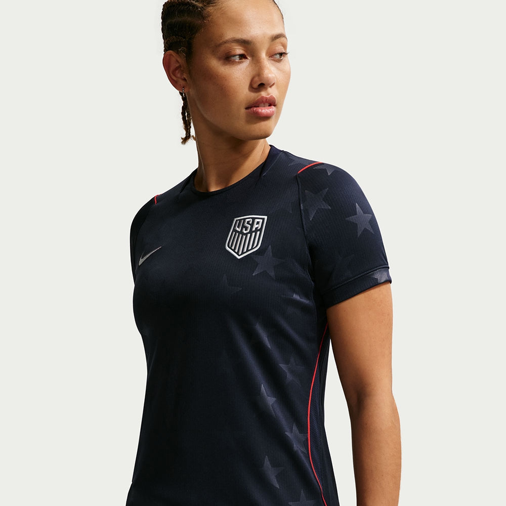 Nike Usa Stad away Jersey Fan Apparel in Blue Color