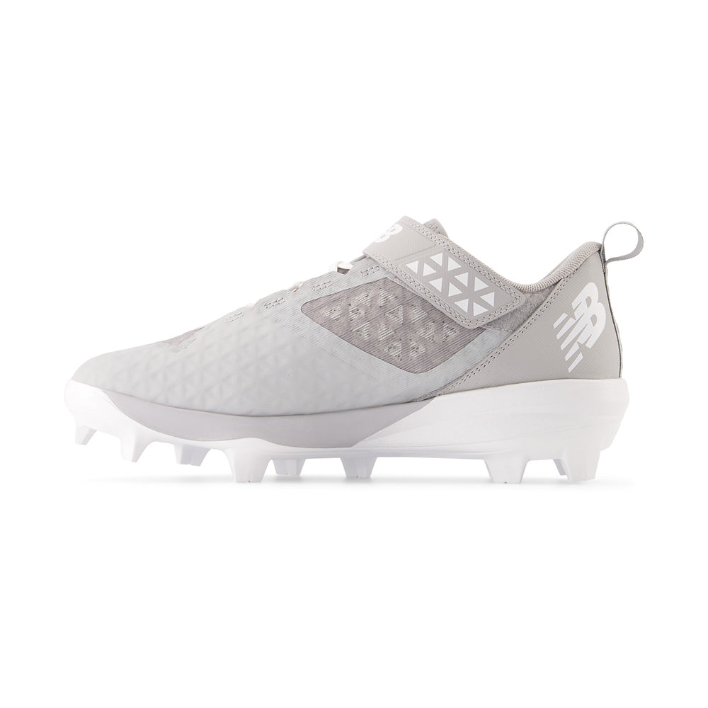 New Balance FuelCell 4040 V8 Molded Baseball Cleats in Grey Color