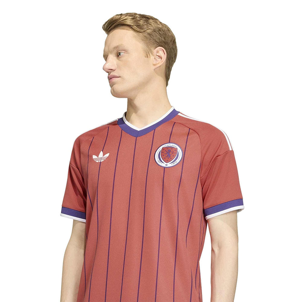 Adidas Syria away Jersey Fan Apparel in Red Color