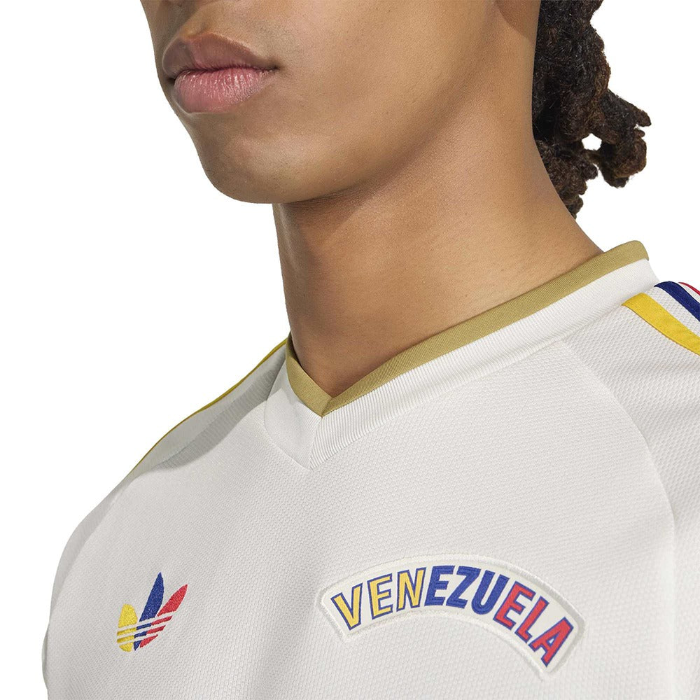 Adidas Venezuela away replica jersey Fan Apparel in White Color