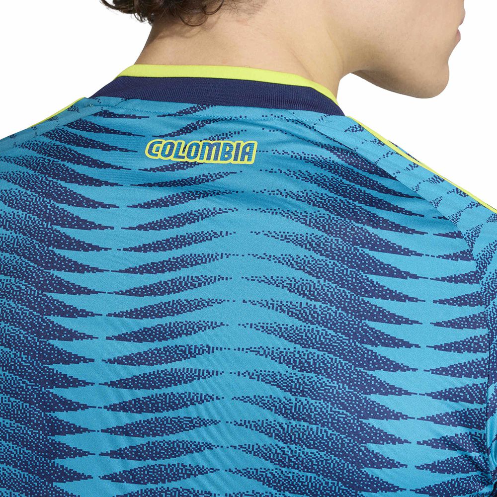 Adidas Colombian away replica jersey Fan Apparel in Blue Color