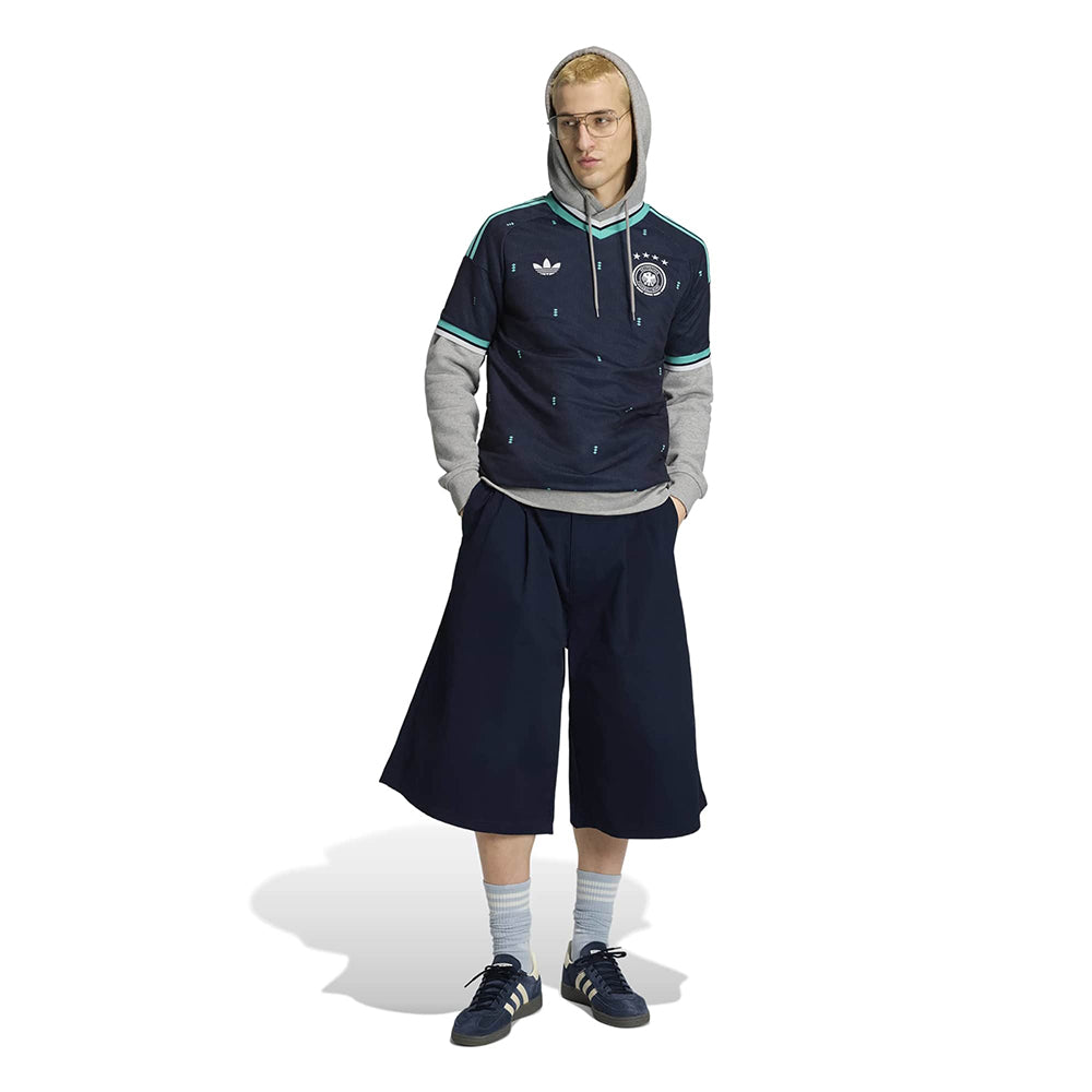 Adidas Germany away replica jersey Fan Apparel in Blue Color