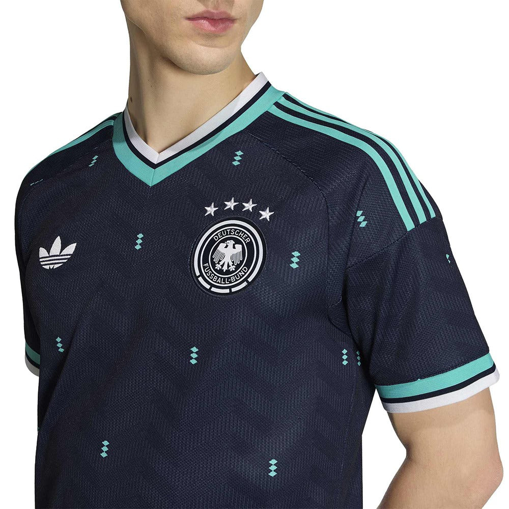 Adidas Germany away replica jersey Fan Apparel in Blue Color