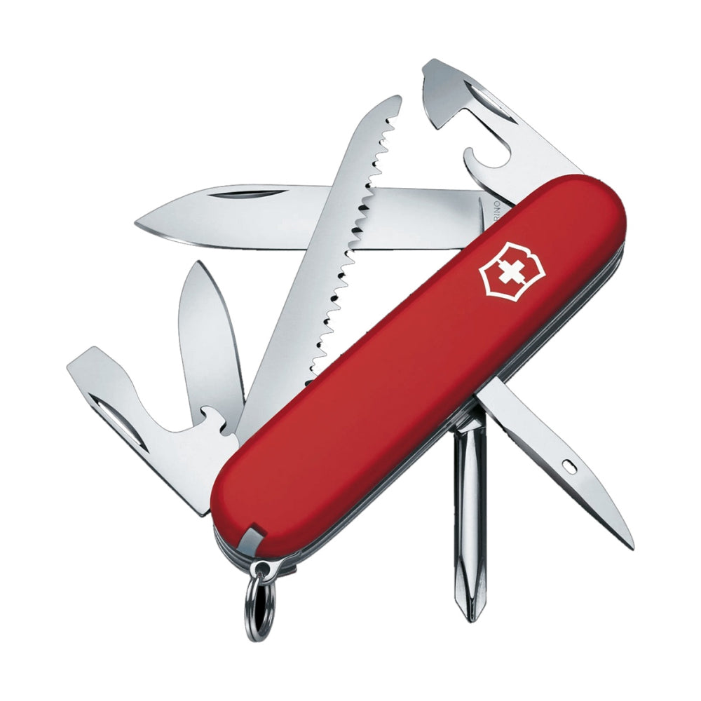 Victorinox Swiss Army Hiker Red Knives in Red Color