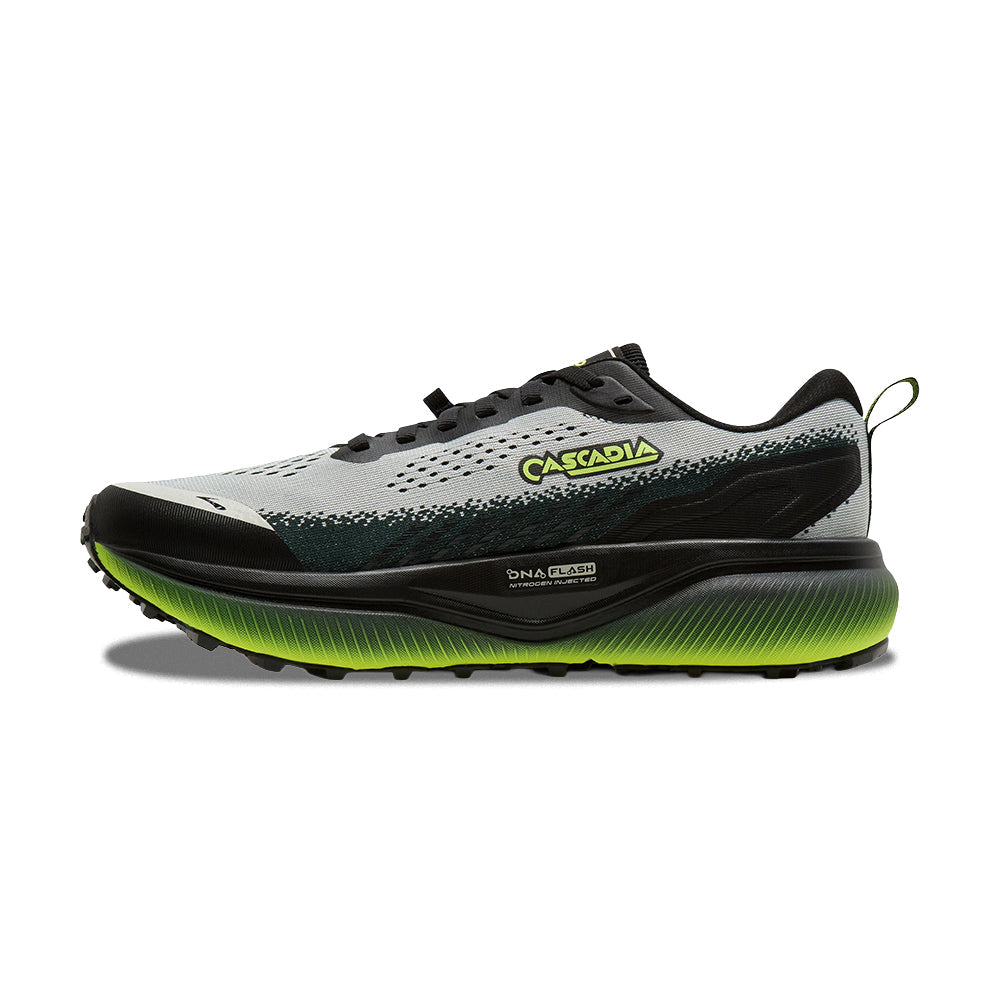 Brooks Cascadia 20 Trail Running Shoes in Grey Color